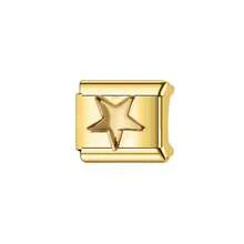 1/5/10pcs Stainless Steel Modular Beads, DIY Bracelet Necklace Ring Anklet, Fashionable Elegant Cute Italian Modular Design, Ideal Couples Gift (Product Is Single Component, Not Pre-Assembled) Valentine's Day, Ramadan, New Year Gift - Multicolor - View 26