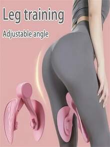 1PC Pink Pelvic Floor And Leg Muscle Trainer - Adjustable Angle, Home Fitness Equipment For Thigh, Hip And Glute Exercises, PP Material, Sports Accessory, Valentine's Day, Ramadan, Back To School (Random Style) - Multicolor - View 7