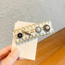 Xiaoxiang Hair Clip Back Head Broken Hair Clip Girl Side Clip Side Bangs Clip Bb Clip Retro Hair Clip - Multicolor - View 12