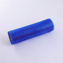 2 Rolls Red & White Decorative Mesh Ribbon, Christmas Tree Metal Mesh Ribbon, Metallic Foil Polyester Mesh Ribbon, Suitable For Wreaths, Christmas Tree Ribbons, Door Decor DIY Crafts, Halloween Decorations, Wedding Party Supplies, Wreath Supplies, Front Door Crafts, Tree Decor, Christmas, New Year, Halloween Decorations - Multicolor - View 6