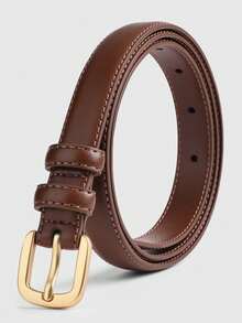 3 件女士腰带全新休闲商务百搭女士腰带和坚固装饰腰带夏季、学校秋季、秋季、万圣节 - 多色 - 查看 24