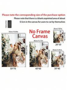 Customizable Framed Canvas Wall Art - Multicolor - View 4