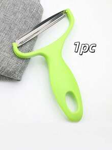 1个装绿甘蓝切丝器 - 宽口削皮器，多功能甘蓝切片器，蔬菜水果削皮器，厨房削皮器，轻松切丝削皮，耐用ABS材质蔬菜切碎削皮器 - 感恩节必备厨房工具，厨房小工具 - 彩色 - 查看 8