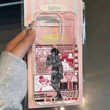 Funda elegante de Hajime No Ippo compatible con modelos de  17, 16E, 16, 15, 14, 13, 12, 11 Pro Max, Mini, Air, XR, XS, X, 7, 8 Plus, con una cubierta trasera suave de TPU. - Color 1 - Ver 3