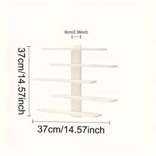 Wall-Mounted Storage Rack, Bedroom Decorative Blind Box Storage Rack, Five-Tier Wooden Wall-Mounted Display Shelf. - Multicolor - View 5