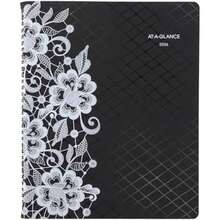 AT-A-GLANCE Agenda 2026, semanal y mensual, 8.5 x 11 pulgadas, grande, hermoso día (938P-905-26)(Nueva edición 2026 Negro -) - Multicolor - Ver 1