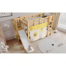 Kids Bed Frames, Headboards & Footboards - Natural + Wood + 90cm*200cm - View 10