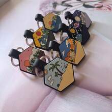 8-Piece Set Of Silicone Dog Tags, Customized Silicone Dog Tags, Cat Tags, Personalized Pet Identity Tags, Surname Tags, And Double-Sided Laser Engraved Dog Collar Tags. - Multicolor - View 9