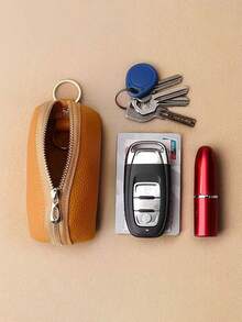 Monedero de cuero sintético suave, portacartas de gran capacidad, monedero, cartera exquisita de mujer, monedero para llaves de coche, bolsa de almacenamiento pequeña y linda para mujer, monedero para llaves simple y lindo, monedero para monedas mini para el hogar, portacartas, billetera pequeña, cartera de viaje