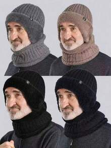 Sombreros, adecuados para deportes al aire libre, ciclismo y actividades diarias casuales, hombre invierno cabeza - multicolor - Ver 6