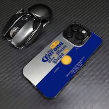 Funda de Teléfono Temática de Cerveza C-Corona Extra, Diseñada para Varios Modelos de  Incluyendo 17, 16E, 16, 15, 14, 13, 12, 11 Mini, Pro, Max, Air, X, XR, XSMAX, 8 y 7 Plus, Características de Superficie Mate para Protección contra Caídas. - Mezcla de colores - Ver 2