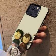 Funda de teléfono Anime D-Dandadan Okarun para 17, 16, 15, 14, 13, 12, 11, Pro, Max, Plus, air, cubierta mate negra a prueba de golpes - Z6 - Ver 3