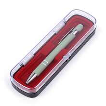 Stylos bille en aluminium personnalisés de couleur neutre Morandi, cadeau de vacances personnalisé, convient pour les fournitures scolaires de retour à l'école pendant l'année scolaire, et stylos personnalisés pour les cadeaux d'enseignants et les prix d'entreprise pour la Fête des enseignants - Multicolore - Voir 27