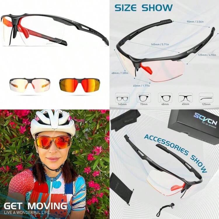 Cycling Glasses - Multicolor - View 1