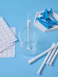 Bộ dụng cụ bấc nến - Giá đỡ bấc nến, dụng cụ định tâm bấc và 50 bấc cotton. - bộ - Xem 2