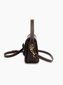 Túi đeo chéo chất lượng cao, túi xách tay khâu kiểu cổ điển, túi đeo chéo đa năng kiểu dáng thường ngày mới năm 2025. - Cà phê - Xem 8