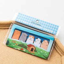 150张/包 动物主题便签本,可爱迷你动物造型便利贴,书签,标签,索引贴纸,学习用品,返校季必备 - 彩色 - 查看 17