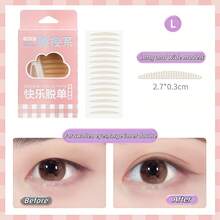 OEIEZ 90片装免胶隐形双眼皮贴，2026新款眼皮贴，适用于单眼皮或内双，防水隐形双眼皮贴，天然纤维蕾丝眼皮提拉贴，打造自然妆容（S+M+L），无需手术即可瞬间提拉眼部，适合不对称或单眼皮，赠品，旅行，平价好物，旅行必备 - 彩色 - 查看 14