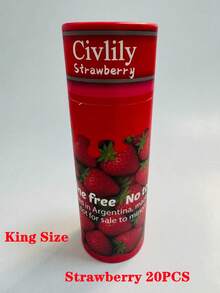 40/20/10 Pcs Fruit Flavored Pre-Rolled Papers, King Size 8 Pcs Pre-Rolled Papers, Multiple Flavors (Coffee, Mint, Cherry, Blueberry, Strawberry) Available, Disposable Extra Large Paper Tubes With Filters, Smoking Accessories, Gifts For Valentine's Day, Birthday, Party - Multicolor - View 30