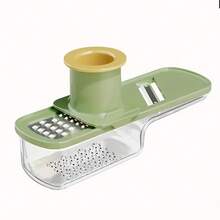 1件装三合一多功能蒜蓉压碎器、切片器、研磨器和绞肉器 - 重型塑料手动压碎器,带手柄和锁扣 | 小巧便携 - 厨房工具,可用于切割、切片、研磨和切丝 | 易于清洁设计,多功能蒜蓉姜蓉压碎器,方便在厨房和露营中使用,可将新鲜大蒜磨成粉末 - 非常适合旅行、送给女性的礼物、家居必备品、厨房用品 - 彩色 - 查看 12