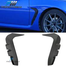 Fits 22-25 Subaru BRZ Andamp;  GR86 STI Style Front  Side Vent Matte Black - As Pic - View 1