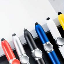 1 chiếc bút xoay có đèn LED, bút bi xoay dùng trong văn phòng, bút cảm ứng, quà tặng ngày lễ - Nhiều màu - Xem 4