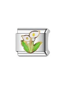 1/5/10pcs Stainless Steel Modular Beads, DIY Bracelet Necklace Ring Anklet, Fashionable Elegant Cute Italian Modular Design, Ideal Couples Gift (Product Is Single Component, Not Pre-Assembled) Valentine's Day, Ramadan, New Year Gift - Multicolor - View 36