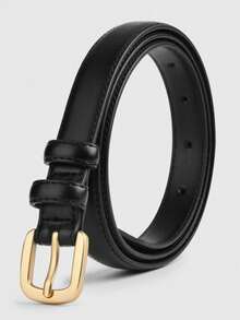 3 件女士腰带全新休闲商务百搭女士腰带和坚固装饰腰带夏季、学校秋季、秋季、万圣节 - 多色 - 查看 25