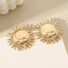 夸张的太阳耳环，夏日海滩风 - 太陽耳環 - 查看 7