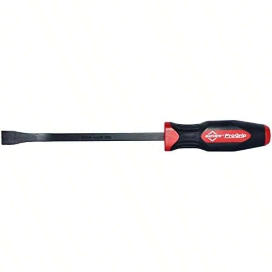 Mayhew Tools 40111 ProGrip - Barra de palanca (17 pulgadas), color rojo, curvada(30.48 cm (12 pulgadas)) - Multicolor - Ver 1