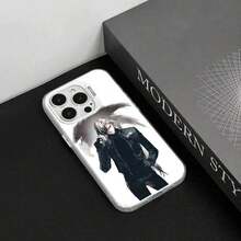 Funda de teléfono Booshill 17 16 15 14 13 12 11 Max color mate plata para 17 Air Galaxy S22 S23 S24 S25 Plus Ultra - Blanco - Ver 5