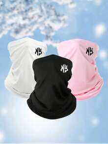 1 pieza/2 piezas Pasamontañas unisex, adecuado para uso diario, viajes al aire libre, senderismo, esquí, ciclismo