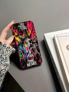 Esta elegante funda para teléfono es compatible con los modelos  16, 15, 14 Pro Max, 13, 12, 11, XR y XS Plus. Fabricada en silicona TPU, ofrece protección contra golpes y caídas, además de una sensación superior. Es un regalo ideal para familiares, amigos y seres queridos, y una opción perfecta para Navidad.funda de ,  funda de  16, Navidad,  fundas de , funda de  15,  17 Pro Max, fundas para , funda de  16 Plus - Negro - Ver 6