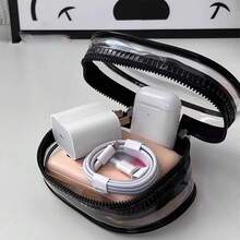 1pc Mini Data Cable Organizer, Earphone Holder, Phone Organizer, Earphone Case – A Multi-Functional Storage Device Suitable For Data Cables, Chargers, Earphones, Charger Case And Other Items – Perfect For Organizing And Carrying Essentials While Traveling - Multicolor - View 11