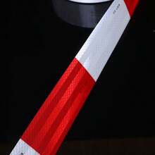 Reflective Material, Vehicle Reflective Signs, Warning Reflective Stickers, Red And White Reflective Strips, Vehicle Inspection Reflective Stickers