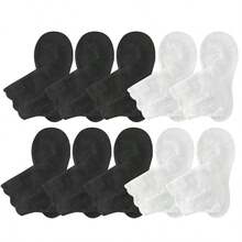 5 Pairs Of Women's Spring And Summer Thin Korean Version Breathable Invisible Sweat Absorbing Maple Leaf Lace Breathable Socks - Multicolor - View 15