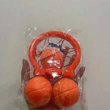 1 Set Baby Bath Tub Basketball Hoop Toy, Suction Cup Holder Bathroom Water Play Basketball Shooting Toy, Indoor Mini Basketball Hoop With 3 Balls - Multicolor - View 7