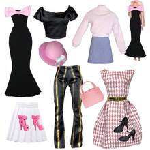 Luxury Doll Outfit Set, Designed For Fashion Enthusiasts, Includes Exquisite Accessories, Suitable For Various Occasions. Fits 11.5-12 Inch Dolls, 1/6 BJD Doll Clothes, Can Be Used As Holiday Gifts. - Multicolor - View 8