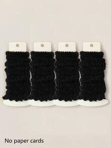 1/2/4 Pairs Women Fuzzy Warm Thickened Leg Warmers, Versatile Autumn/Winter, Fashion Minimalist Crew/Knee High/Leg Warmers - Multicolor - View 14