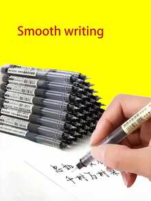 30pcs 0.5mm Gel Pens, Gel Ink Pens, Blue/Red/Black Fine Tip Ink Pens, (Blue/Red/Black) Ink Pens, Quick-Drying Gel Pens, Visible Ink Writing Supplies, Suitable For School, Home And Office Writing And Office Supplies. - Mixed Colors (red, Blue, Black) 10+10+10 - View 6