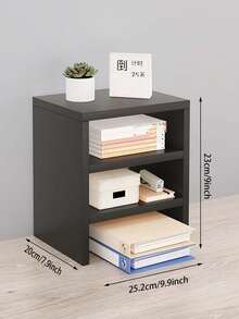 Kệ đựng đồ để bàn 3 tầng, tiết kiệm không gian, phù hợp cho bàn làm việc văn phòng và văn phòng tại nhà. - Nhiều màu - Xem 12