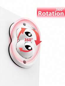 4个双钢珠旋转脚轮 – 强力粘性不锈钢万向轮 – 360°顺滑滚动迷你家电脚轮，适用于储物箱、垃圾桶、小型家用电器