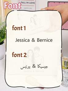 定制化妆包，女士个性化照片化妆包，化妆包，定制姓名旅行化妆包，可定制照片洗漱包，化妆品收纳包，送她的礼物，大/中/小号，生日礼物，收纳包，带拉链化妆包，闺蜜礼物，情人节礼物，婚礼礼物，周年纪念礼物 - 風格B - 查看 5