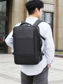 New Multi-Function Unisex Backpack, Laptop Backpack, Casual Backpack, Travel Backpack, With Wet & Dry Separation Compartment, 180° Opening, Multiple Pockets, Large Capacity, Fits Laptop, Fashion Commuter Backpack, Weekend Overnight Bag, Suitable For Students, Work, Travel, Gift For Friends & Family, Holiday & Birthday Gift