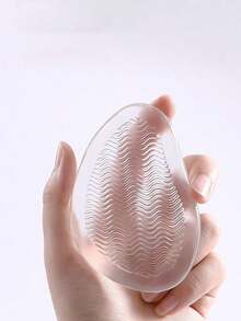 HALF INSOLE 1 Pair Forefoot Insert Cushion Pads For Women Shoes Anti Slip Silicone Foot Pain Relief Pads For High Heels Sandals Gel Shoe Insoles For Women Pumps And Men Sneakers Shoes Summer Daily Wear,Back To School Supplies, Boots Accessories For Shoes For Women, For Outdoor, Sport, Travel, Household, Office, School - 無色 - 查看 3