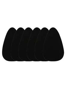 6Pairs Plus Size Invisible Lift Latex Tape Sticky Water Drop Shaped Breast  Strapless Bra Liner, Skin Color/Black/Brown,Suitable For B-D Cup Busty Women,For Deep V Dresses And Backless Clothing. - Nhiều màu - Xem 18