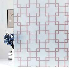Frosted Glass Window Film, Anti-Peeping Privacy Window Sticker For Bathroom, Shower Room, Transparent - Multicolor - View 85