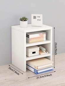 Kệ đựng đồ để bàn 3 tầng, tiết kiệm không gian, phù hợp cho bàn làm việc văn phòng và văn phòng tại nhà. - Nhiều màu - Xem 13