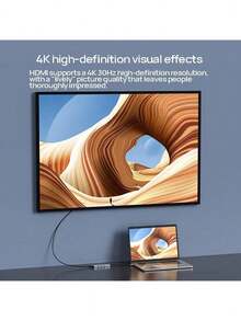 PHILIPS Dock 5 trong 1 SWR1607C/93: Tích hợp cổng HDMI, USB 3.0 và sạc PD; hỗ trợ kết nối với nhiều thiết bị bao gồm ổ flash USB, ổ cứng và bàn phím. Màu Xám Không Gian. - Xám không gian - Xem 5