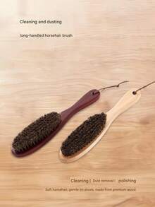 1pc Professional Soft Wool Brush, Suitable For Sweaters And Jackets - Gently Brushes And Removes Cashmere, Wool And Delicate Fabric Lint - Ideal For Fashion Enthusiasts, Great Holiday Gift - Multicolor - View 5